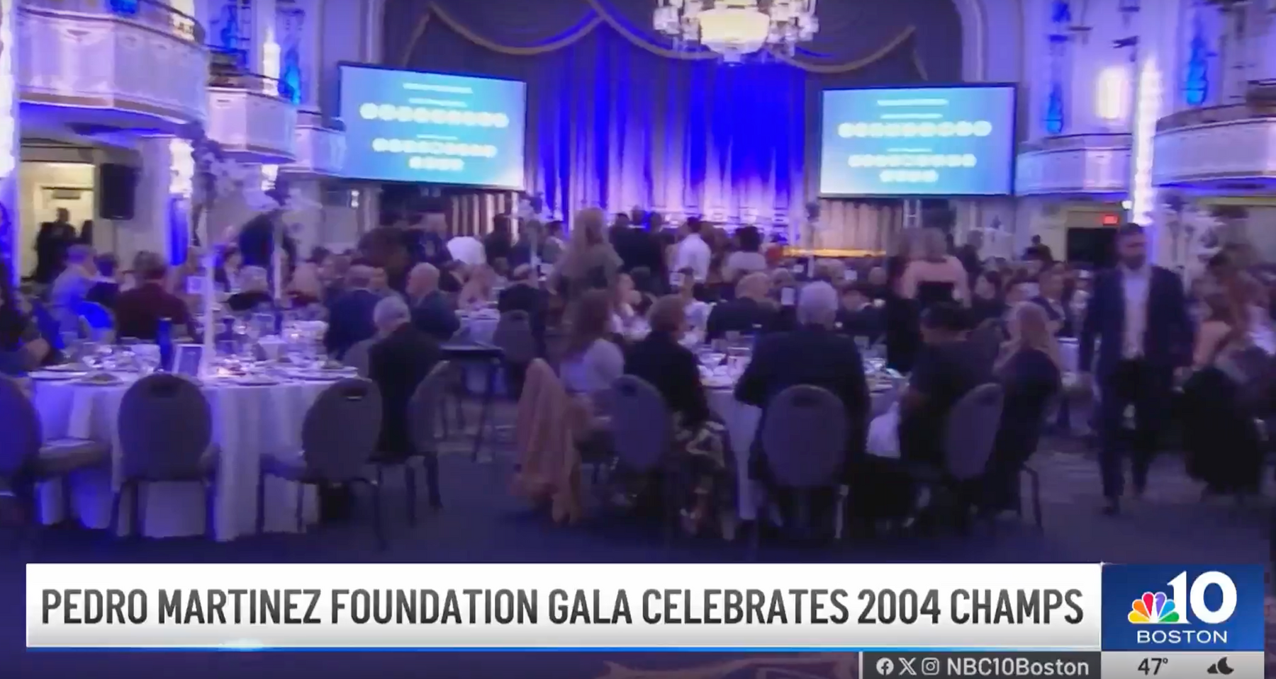 Pedro Martínez Foundation Gala: Honoring the Legacy of the 2004 World Series Championship