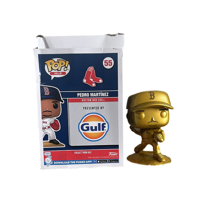Pedro Martínez Autographed Bobblehead - Pop MLB Boston Red Sox Exclusive Vinyl Figure 55