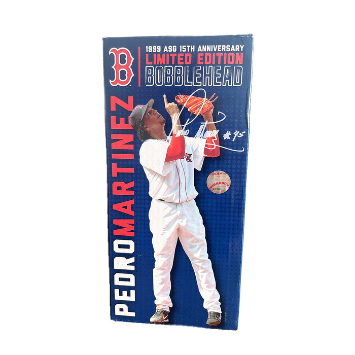 Pedro Martinez Autographed Bobblehead - Boston Red Sox 1999 ASG 15th Anniversary Limited Edition