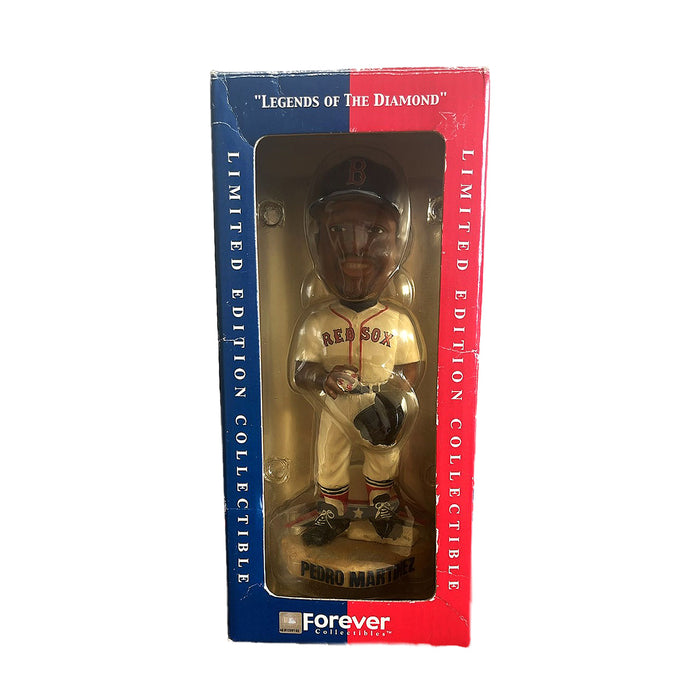 Pedro Martinez Autographed Bobblehead - Forever Legends Of The Diamond 2002 Boston Red Sox