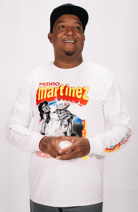 Custom Designed Bleacher Report - Retro Pedro Long Sleeve T-Shirt