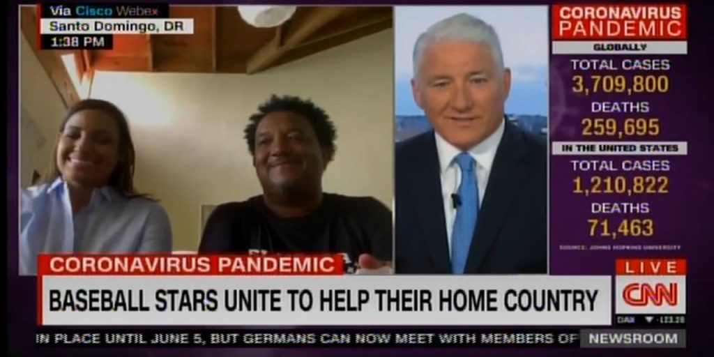 Baseball Stars Unite To Help Their Home Country – CNN Interview