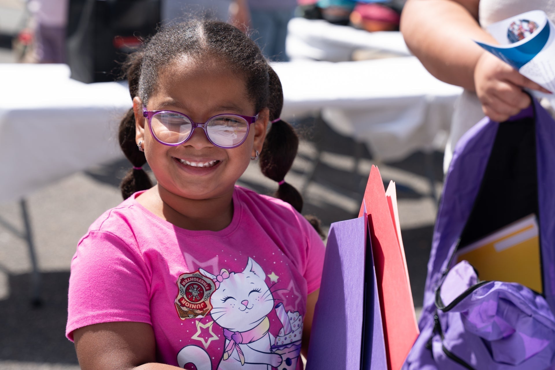 A Day of fun and hope for families in Lawrence, MA with our Back to School Drive