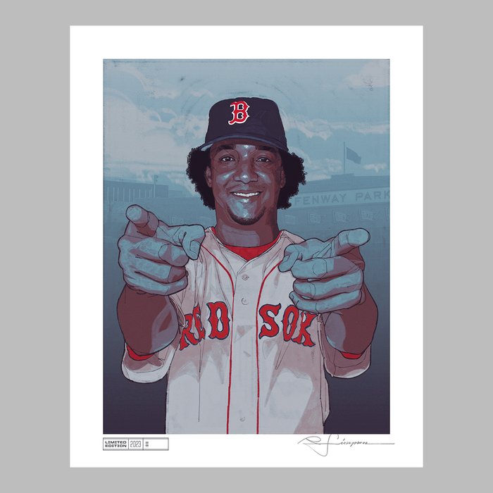 Pedro Martinez Limited Edition Red Sox Artwork