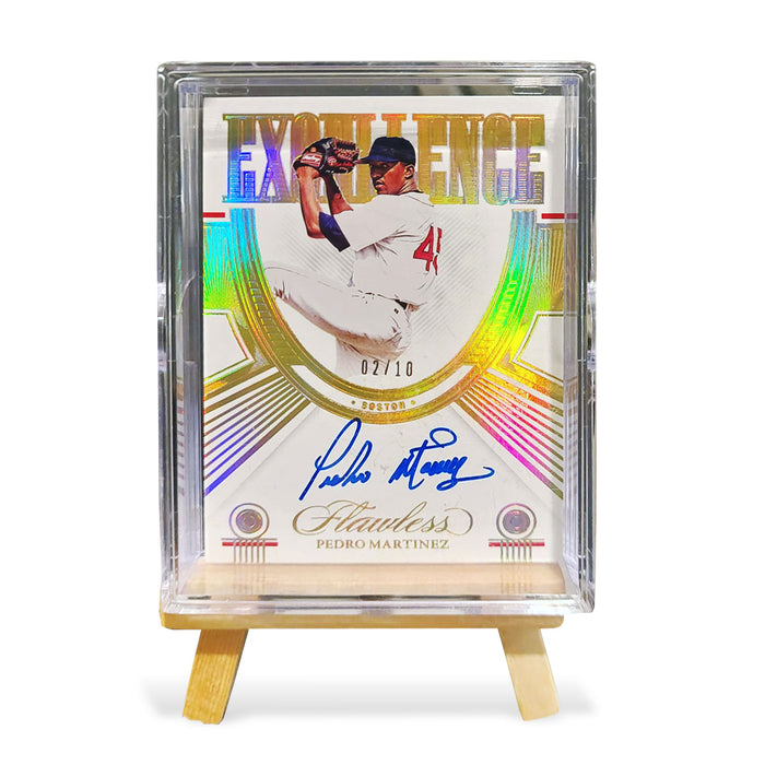 Excellence Pedro Martinez Autographed Baseball Card