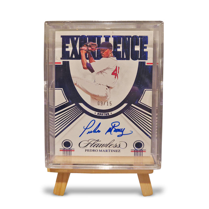 Excellence Pedro Martinez Autographed Baseball Card