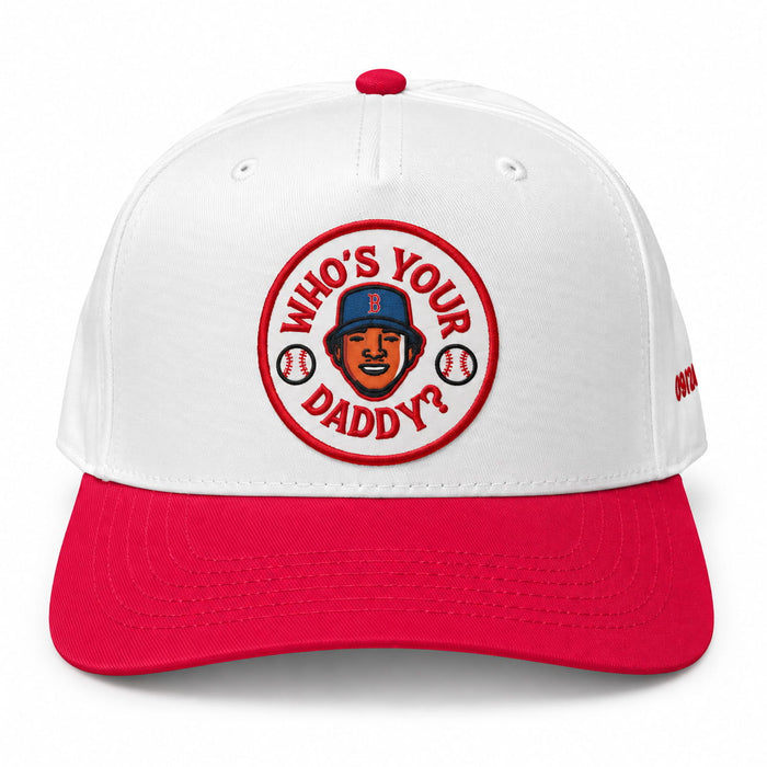 Who’s Your Daddy? Hat - White & Red